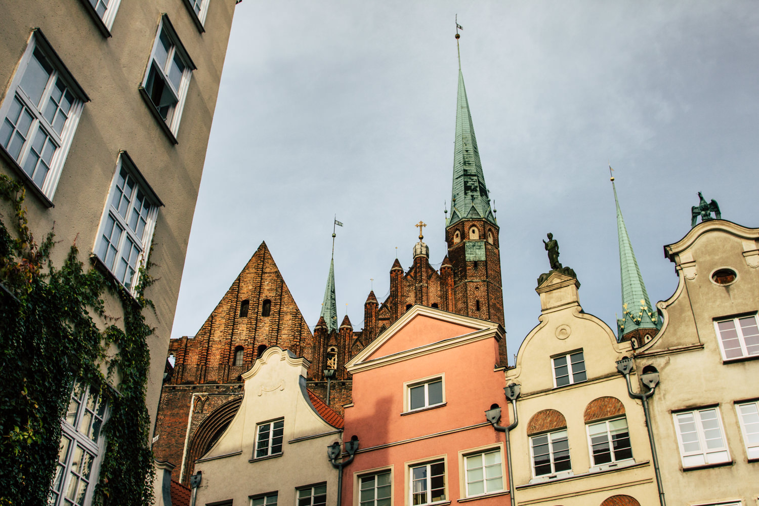 Gdansk Royal Route with colourful facades